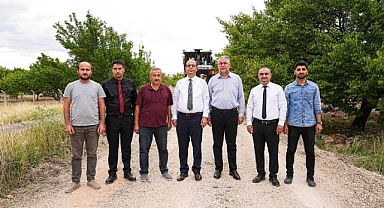 Yeşilyurt Belediyesi kırsal yollar için seferberlik başlattı
