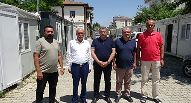 Başkan Özcan'dan basın mensuplarına konut çağrısı