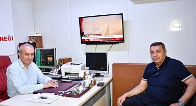Başkanı Özcan, Anadolu Basın Birliği Malatya Şubesine Ziyaret