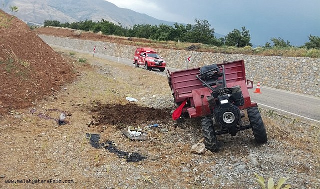 Devrilen çapa motorunun altında kalan sürücü hayatını kaybetti