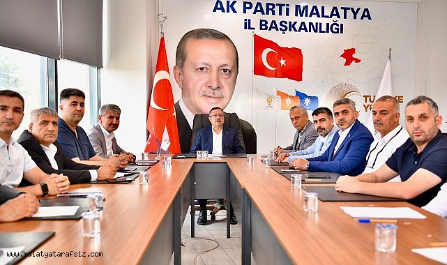 İl Başkanı Bakan, Sendika Temsilcileriyle Bir Araya Geldi