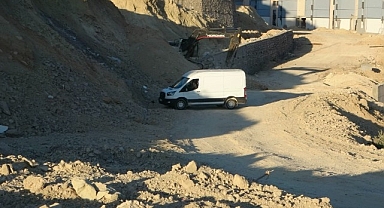 Malatya'da şantiye alanında top mermisi bulundu