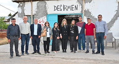 Milletvekili Ölmeztoprak, Doğanşehir'de üreticilerle buluştu