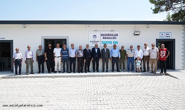 Hasırcılar'a yeni taziye evi kazandırıldı