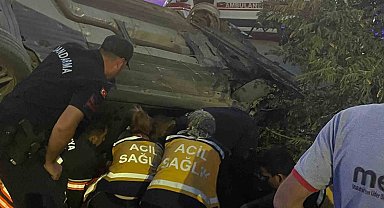 Kamyon ile otomobil çarpıştı: 2 yaralı
