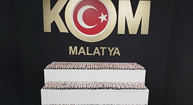 Malatya'da 8 binin üzerinde sentetik hap ele geçirildi