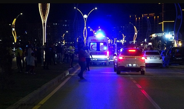 Malatya'da asker konvoyu ortalığı karıştırdı