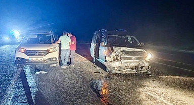 Malatya'da iki otomobil çarpıştı: 4 yaralı