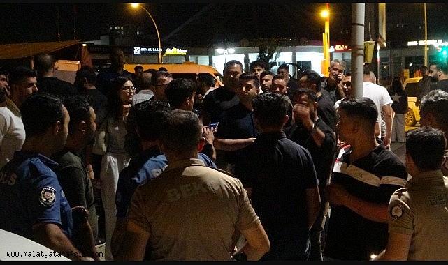 Malatya'da partililerle vatandaşlar arasında kavga: 1 yaralı