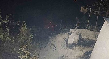 Malatya'da, bahçe yangını korkuttu