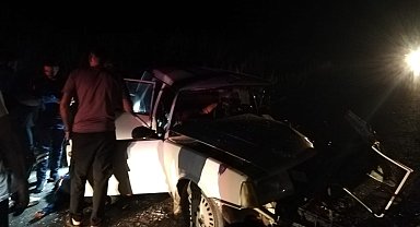 Malatya'da hafif ticari araç ile otomobil çarpıştı: 8 yaralı