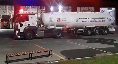 Malatya'dan Kahramanmaraş'taki orman yangınına destek