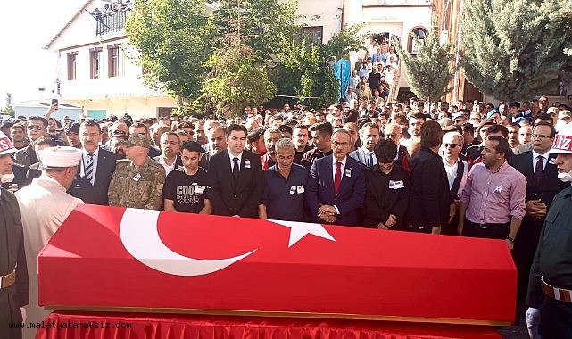 Pençe-Kilit şehidi Malatya'da son yolculuğuna uğurlandı