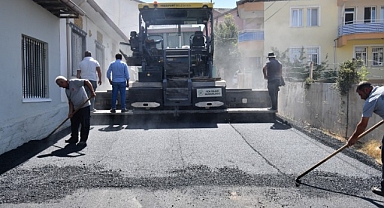 Aşağıbağlar Mahallesi'nde yol konforu artıyor