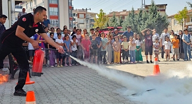 Büyükşehir Semt Konaklarında deprem ve yangın eğitimi