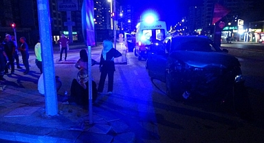 Malatya'da iki otomobil çarpıştı: 4 yaralı