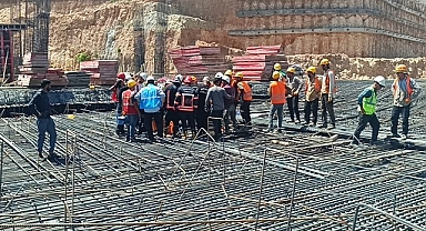 Malatya'da inşaatta iş kazası: 1 işçi yaralandı