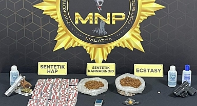 Malatya'da zehir tacirlerine darbe: 9 tutuklama