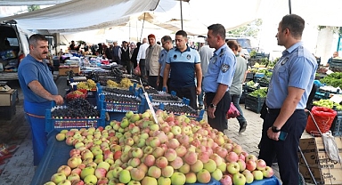 Battalgazi'de pazar yerlerinde hassas denetim