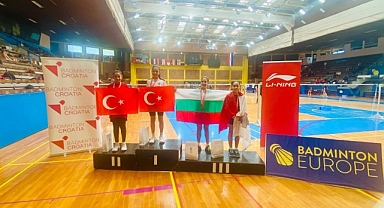 Genç sporcu Doğan Hırvatistan'dan madalya ile döndü