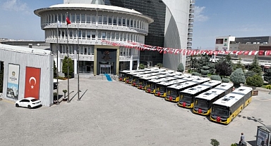 Malatya Büyükşehir Belediyesi otobüs filosunu güçlendirdi