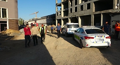 Malatya'da çarşı inşaatında göçük: 1 yaralı