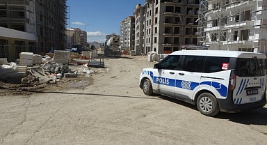 Malatya'da şantiyede iskele çöktü: 1 yaralı