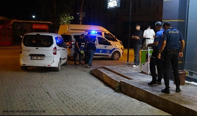 Malatya'da silahlı kavga: 1 yaralı