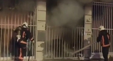 Malatya'da tekstil atölyesinde korkutan yangın