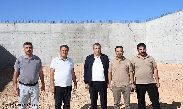 Malatya'ya 20 bin ton kapasiteli yatay silo inşa ediliyor