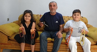 Malatyalı muhtarın milyonluk tespih koleksiyonu görenleri şaşırtıyor