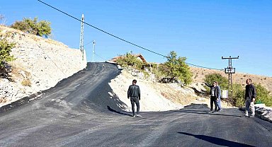 Akçadağ Muratlı grup yolu yeniden düzenleniyor