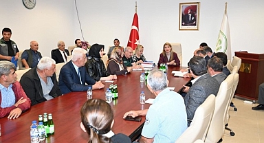 Beş ilçede sulama planı yeniden ele alındı