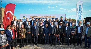 Malatya Büyükşehir Belediyesi'nden üreticilere sulama borusu desteği