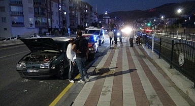 Malatya'da 4 araçlı zincirleme kaza: 2 yaralı