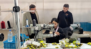 Malatya'da futbol topu üretimine başlandı