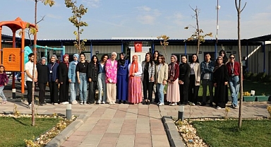 Malatya'da Konteyner Kent'te kadınlara hijyen eğitimi