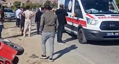 Malatya'da otomobil ile motosiklet çarpıştı: 1 ölü