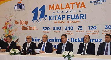Malatya'da 11. Kitap Fuarı için geri sayım başladı