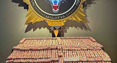 Malatya'da torbacı operasyonu: 22 bin 440 hap ele geçirildi
