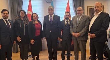 SATKOF Başkanı Bay'dan Sultan Raev'e ziyaret