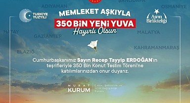 350 Bininci Konut 15 Kasım’da Teslim Edilecek