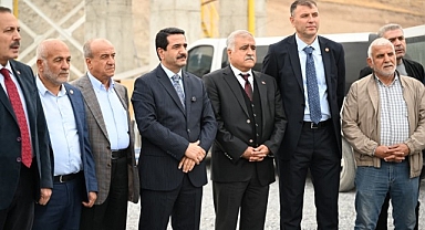 Başkan Taşkın, meclis üyeleriyle yatırımları inceledi