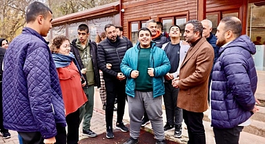 Başkan Ulutaş özel öğrencileri ağırladı