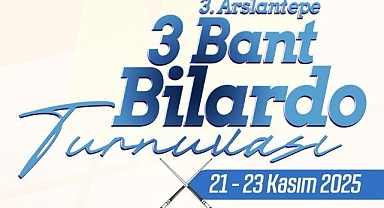 Battalgazi Belediyesi'nden 3. Arslantepe 3 Bant Bilardo Turnuvası