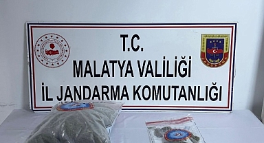 Malatya'da 3 kilo 348 gram kubar esrar ele geçirildi