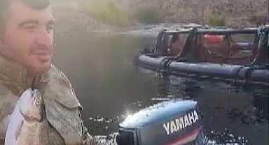 Malatya'da amatör balıkçı ile kedi arasındaki diyalog gülümsetti