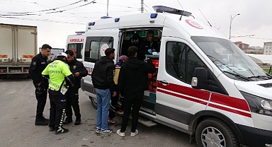 Malatya'da araçlar çarpıştı: 2 yaralı