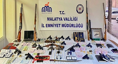 Malatya'da tefecilik ve kumar operasyonu: 31 gözaltı