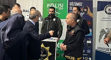 Malatya Kitap Fuarı'nda Emniyet'ten bilgilendirme standı
